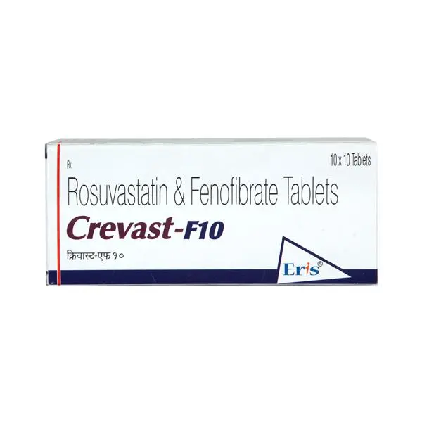 Crevast F 10mg TabD3457:D3465let 10s