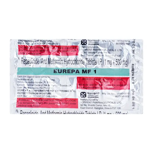 Eurepa MF 1mg Tablet 10s