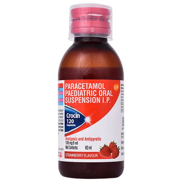 Crocin 120mg Syrup 60ml