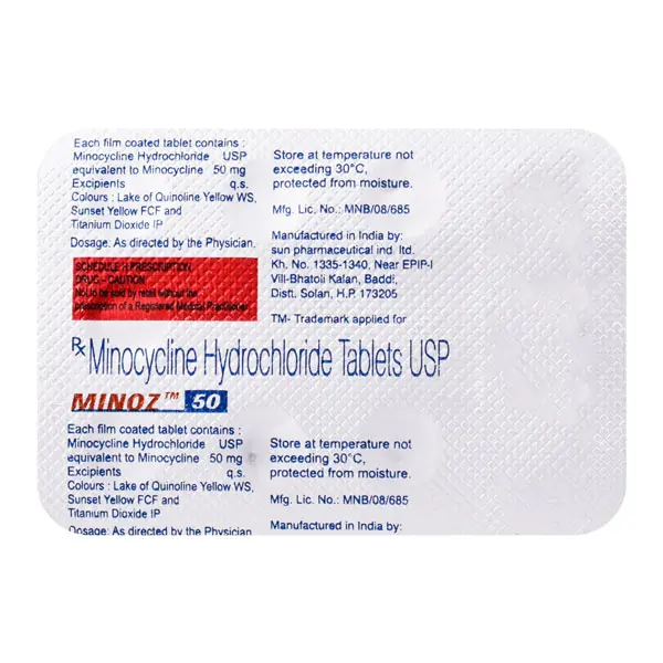 Minoz 50mg Tablet 10s
