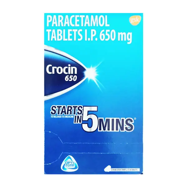 Crocin 650mg Tablet