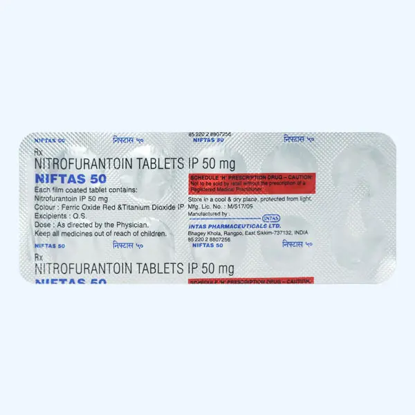 Niftas 50mg Tablet 10s