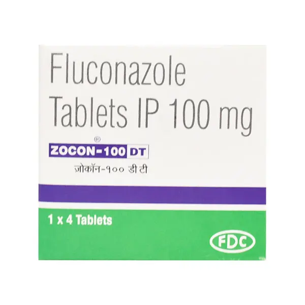 Zocon DT 100mg Tablet 4s