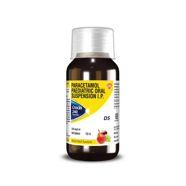 Crocin Syrup 240mg