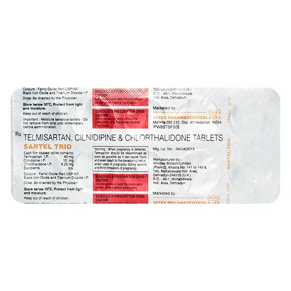Sartel Trio Tablet