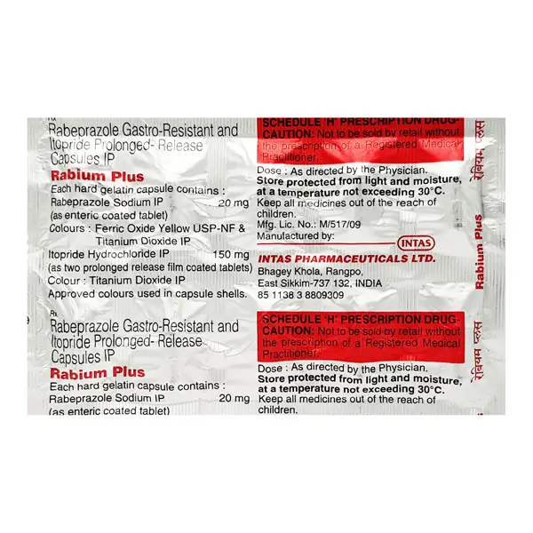 Rabium Plus Capsule 10s