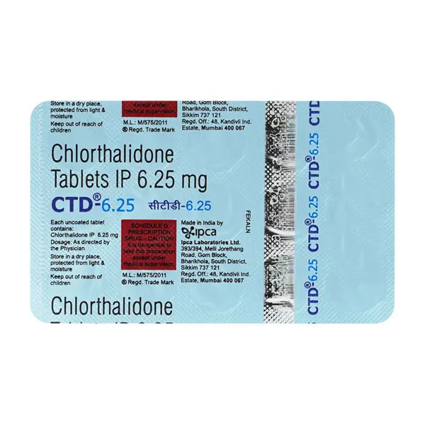 Ctd 6.25mg Tablet