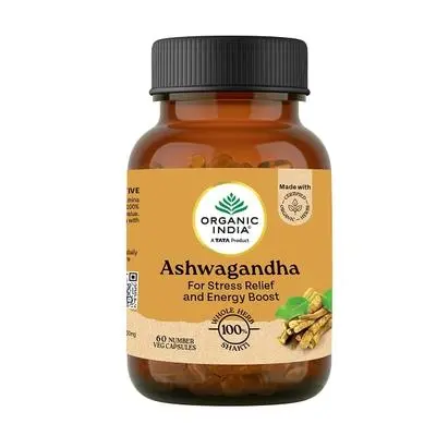 Organic India Ashwagandha Cap 60S