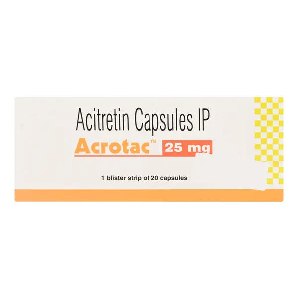 Acrotac 25mg Capsule 20s
