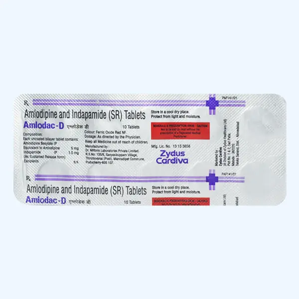 Amlodac D Tablet 10s