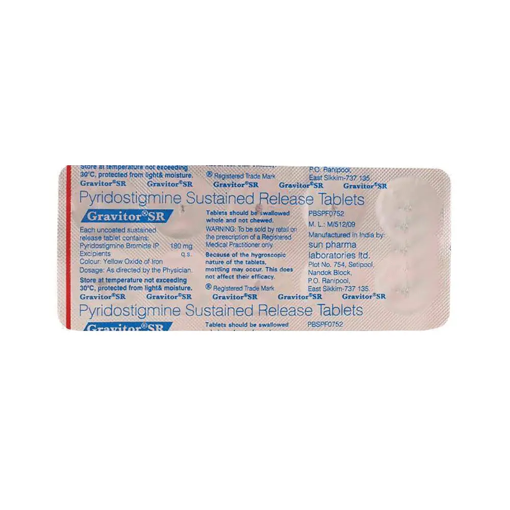 Gravitor SR Tablet 10s