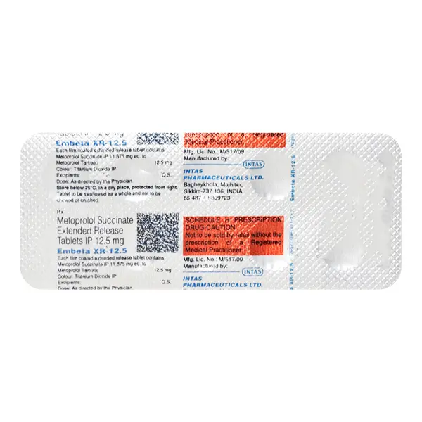 Embeta XR 12.5mg Tablet 10s