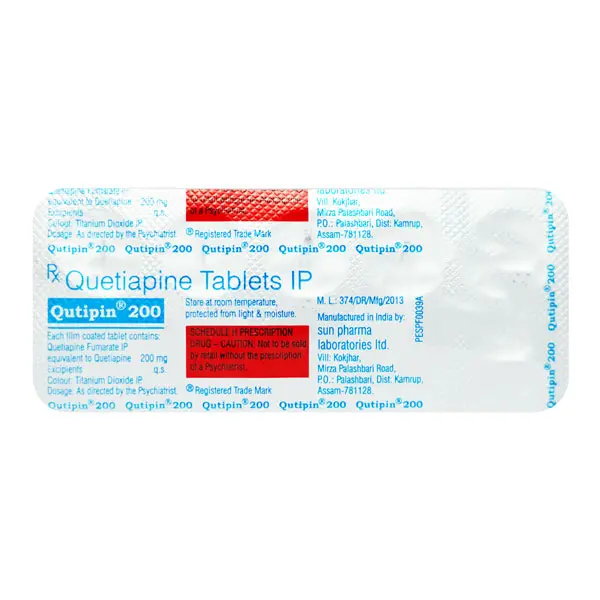 Qutipin 200mg Tablet 10s