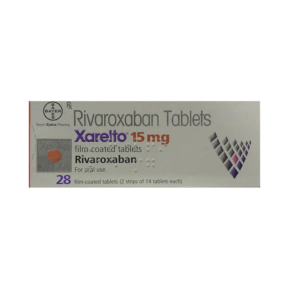 Xarelto 15mg Tablet 14s