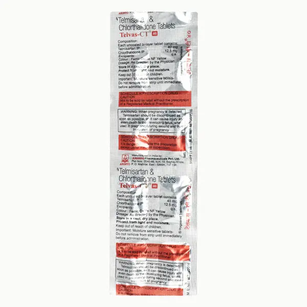 Telvas CT 40mg Tablet 10s