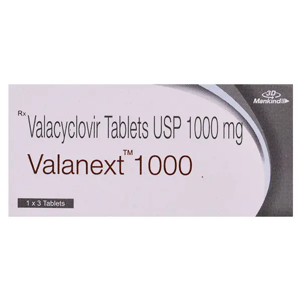 Valanext 1000mg Tablet 3s