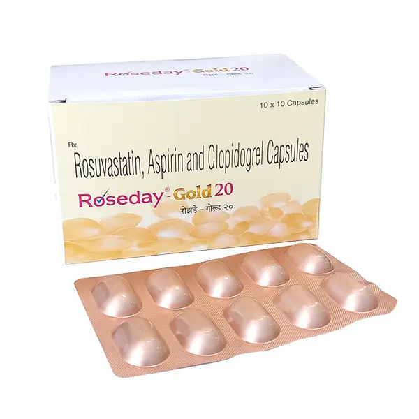 Roseday Gold 20mg Capsule 10s