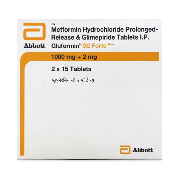 Gluformin G Forte 2mg Tablet 15s