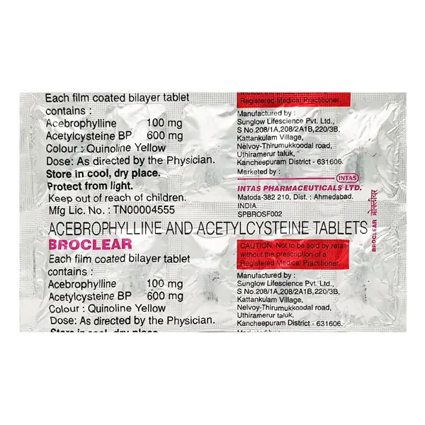 Broclear Tablet 10s