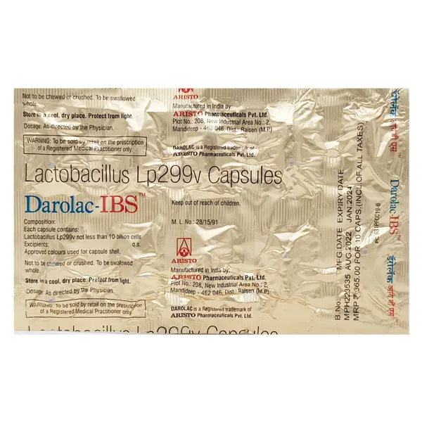 Darolac Ibs Capsule 10s