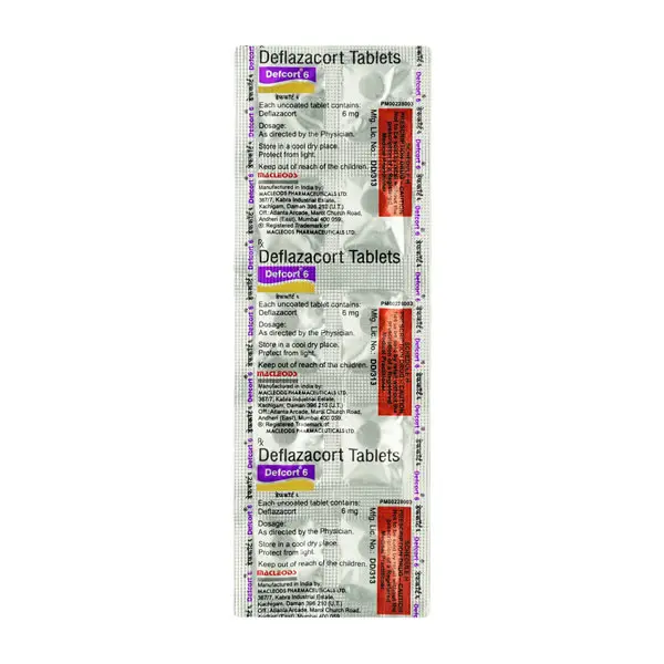 Defcort 6mg Tablet
