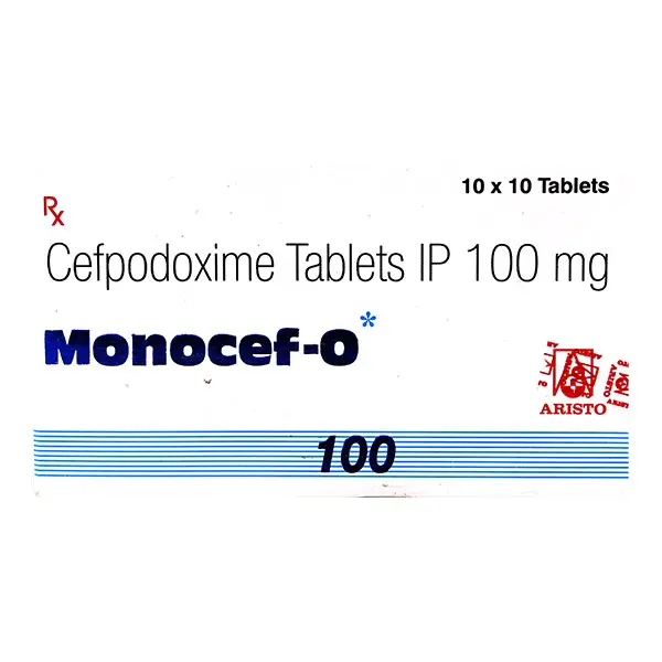 Monocef O 100mg Tablet 10s