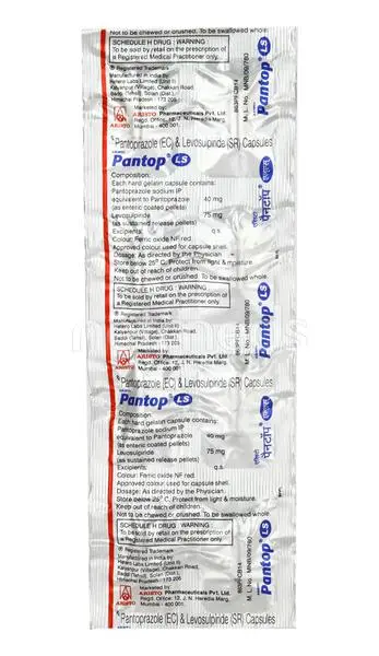 Pantop LS Capsule 10s