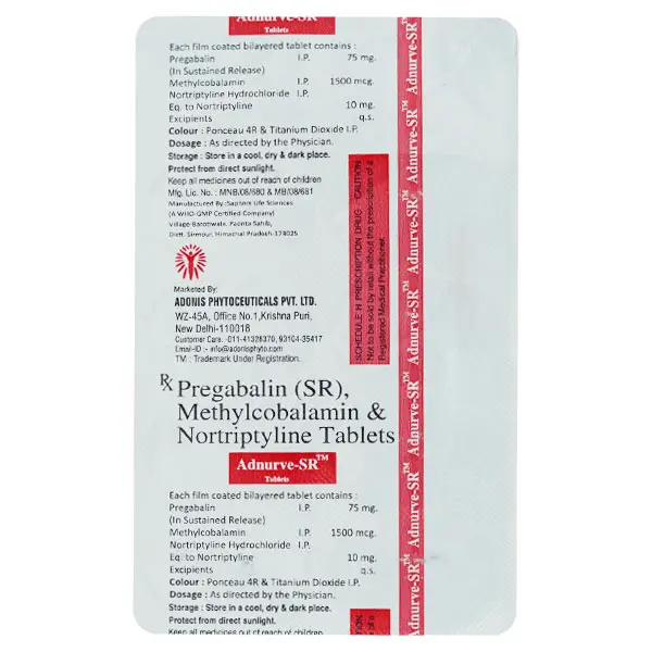Adnurve SR Tablet 10s