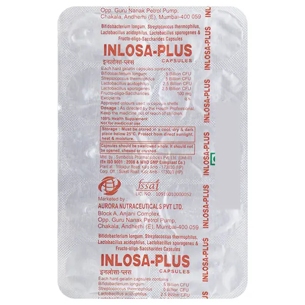 Inlosa Plus Capsule 10s