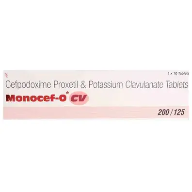 Monocef O CV 200mg Tablet 10s