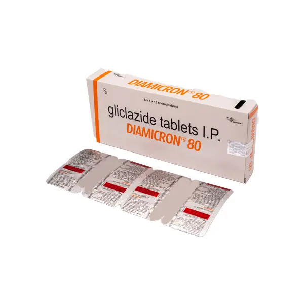 Diamicron 80mg Tablet 10s