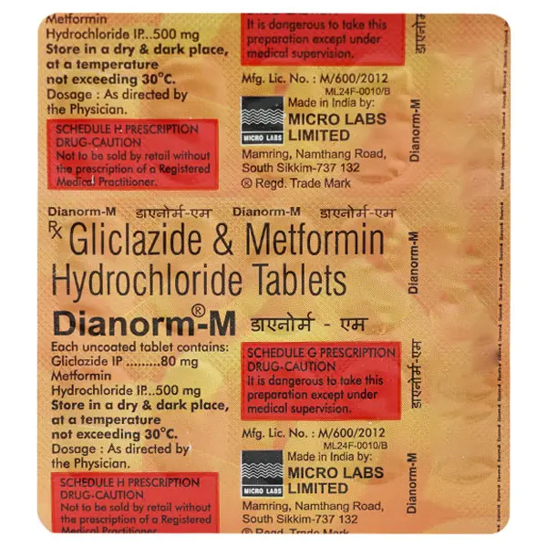 Dianorm M Tablet 15s