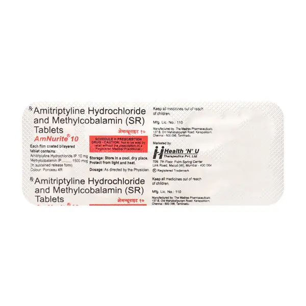 Amnurite 10mg Tablet 10s