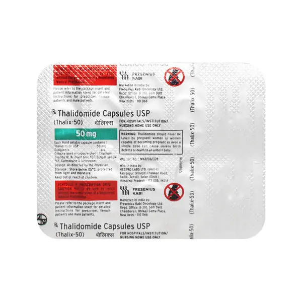 Thalix 50mg Capsule 10s