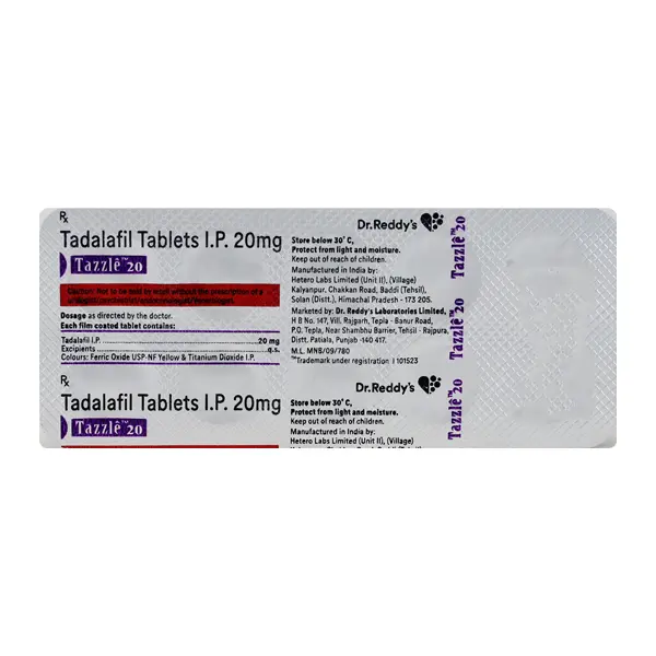 Tazzle 20mg Tablet