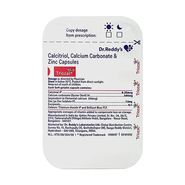 Triozac Plus Capsule 10s
