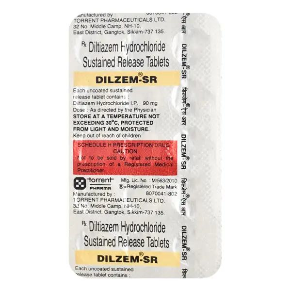 Dilzem SR 90mg Tablet 15s
