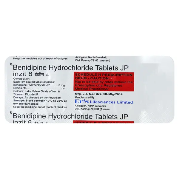 Inzit 8mg Tablet 10s