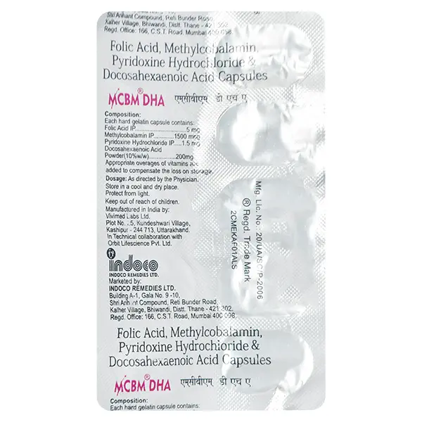 Mcbm Dha Capsule 10s