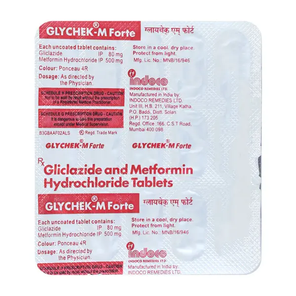 Glychek M Forte Tablet 15s