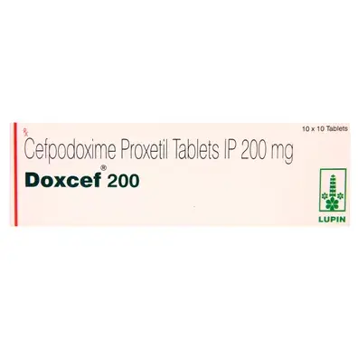 Doxcef 200mg Tablet 10s