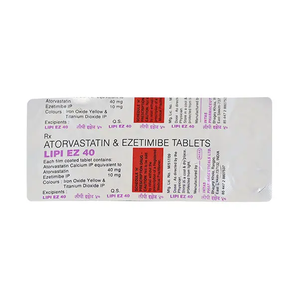 Lipi EZ 40mg Tablet