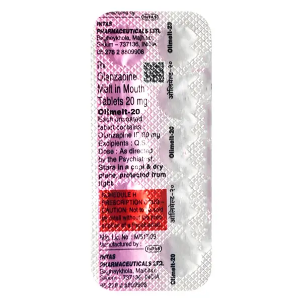 Olimelt 20mg Tablet 10s