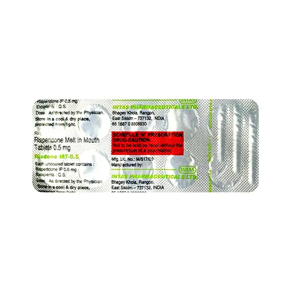 Risdone MT 0.5mg Tablet 10s