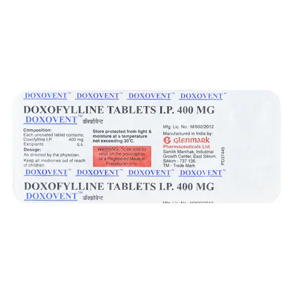 Doxovent 400mg Tablet 10s