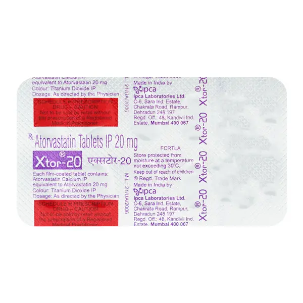 Xtor 20mg Tablet 10s