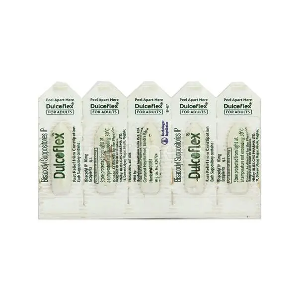 Dulcoflex Adults 10mg Suppositories 5s