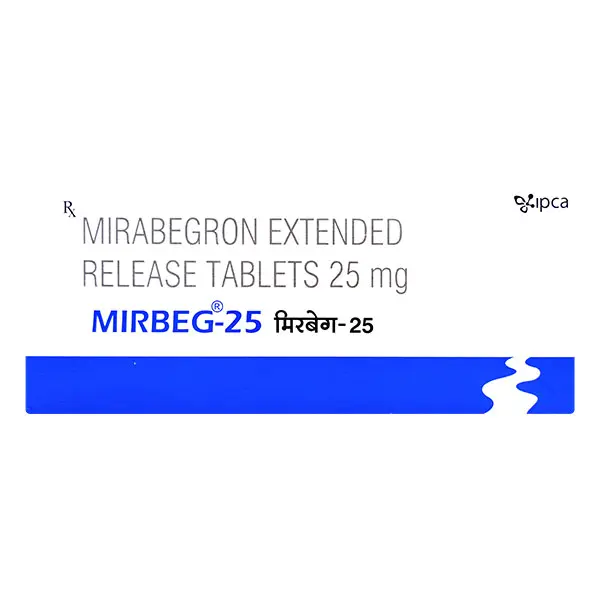 Mirbeg 25mg Tablet 10s
