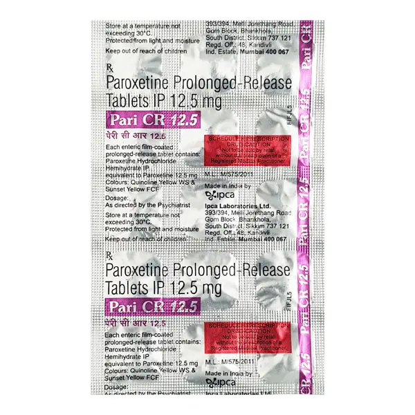 Pari CR 12.5mg Tablet 15s