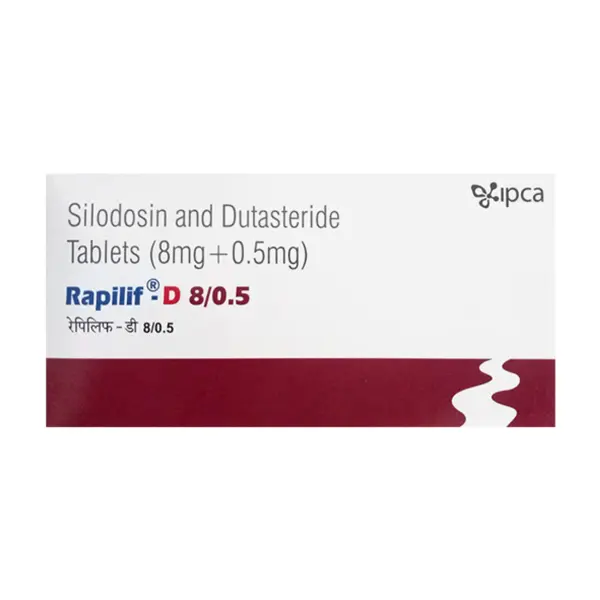 Rapilif D New 8/0.5mg Capsule 10s